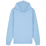 PFT Logo - SSSQUARE - Light Ocean | Hoodie | Adult | Zip | 350gsm Medium Fit | Blue Soul