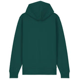 PFT Logo - SSSQUARE - Light Ocean | Hoodie | Adult | Zip | 350gsm Medium Fit | Glazed Green