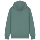 PFT Logo - SSSQUARE - Light Ocean | Hoodie | Adult | Zip | 350gsm Medium Fit | Green Bay