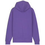 PFT Logo - SSSQUARE - Light Ocean | Hoodie | Adult | Zip | 350gsm Medium Fit | Purple Love
