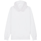PFT Logo - SSSQUARE - Light Ocean | Hoodie | Adult | Zip | 350gsm Medium Fit | White