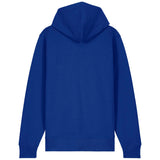 PFT Logo - SSSQUARE - Light Ocean | Hoodie | Adult | Zip | 350gsm Medium Fit | Worker Blue