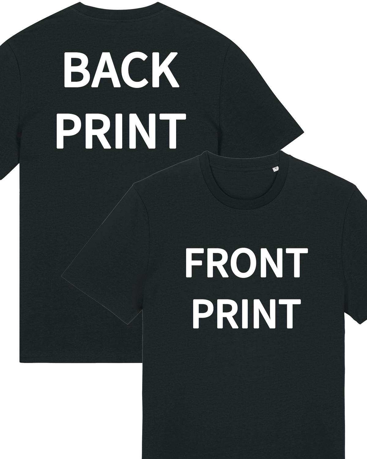 Print - T-Shirt - Front & Back