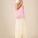 PFT Logo - SSSQUARE - Light Ocean | Other | Adult | Tote Bag | 160gsm | Cotton Pink