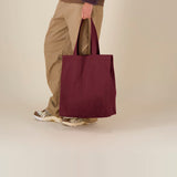 PFT Logo - SSSQUARE - Light Ocean | Other | Adult | Tote Bag | 220gsm | Burgundy