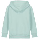PFT Logo - SSSQUARE - Light Ocean | Hoodie | Kids | Cosy | 300gsm Medium Fit | Caribbean Blue