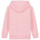 PFT Logo - SSSQUARE - Light Ocean | Hoodie | Kids | Cosy | 300gsm Medium Fit | Cotton Pink