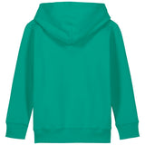 PFT Logo - SSSQUARE - Light Ocean | Hoodie | Kids | Cosy | 300gsm Medium Fit | Go Green