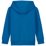 PFT Logo - SSSQUARE - Light Ocean | Hoodie | Kids | Cosy | 300gsm Medium Fit | Royal Blue