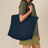 PFT Logo - SSSQUARE - Light Ocean | Other | Adult | Shopping Bag | 400gsm | French Navy