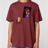 Katy Perry | T-Shirt | Adult | Crewneck Short Sleeve | 215gsm Relaxed Fit | Red Earth
