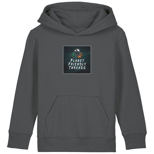 PFT Logo - dark | Hoodie | Kids | Cosy | 300gsm Medium Fit | Anthracite