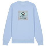 PFT Logo - SSSQUARE - Light Ocean | Jumper | Adult | Crewneck | 350gsm Medium Fit | Blue Soul