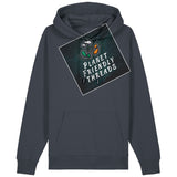PFT Logo - dark | Hoodie | Adult | Cosy | 350gsm Medium Fit | India Ink Grey