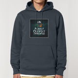 PFT Logo - dark | Hoodie | Adult | Cosy | 350gsm Medium Fit | India Ink Grey