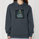 PFT Logo - dark | Hoodie | Adult | Cosy | 350gsm Medium Fit | India Ink Grey