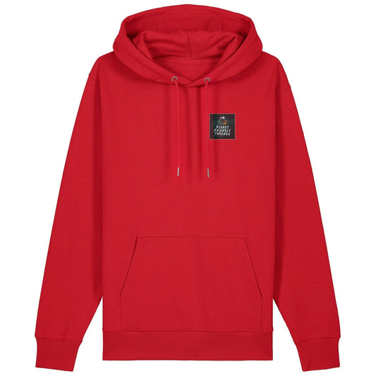 PFT Logo - dark | Hoodie | Adult | Cosy | 350gsm Medium Fit | Red