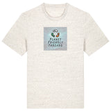 PFT Logo - SSSQUARE - Light Ocean | T-Shirt | Adult | Crewneck Short Sleeve | 180gsm Medium Fit | Eco-Heather
