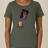 Katy Perry | T-Shirt | Adult | Ladies Short Sleeve | 155gsm Fitted | Khaki