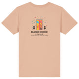 Magic Door Logo | T-Shirt | Kids | Crewneck Short Sleeve | 155gsm Medium Fit | Fraiche Peche