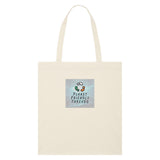 PFT Logo - SSSQUARE - Light Ocean | Other | Adult | Tote Bag | 160gsm | Natural Raw
