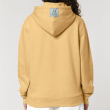 Planet Friendly Logo - Square - Ocean Light | Hoodie | Adult | Cosy | 350gsm Medium Fit | Nispero