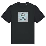 PFT Logo - SSSQUARE - Light Ocean | T-Shirt | Adult | Crewneck Short Sleeve | 215gsm Relaxed Fit | Black