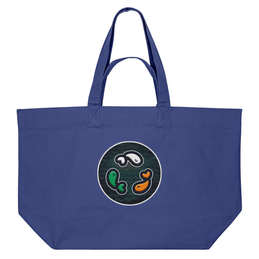 PFT Fish - Circle - Dark | Other | Adult | Shopping Bag | 400gsm | Dusk