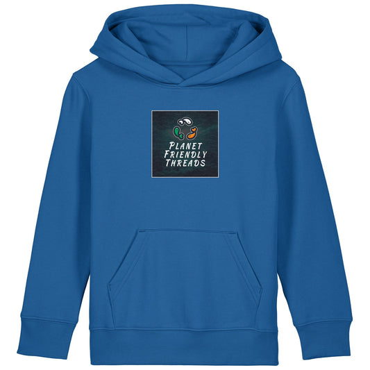 PFT Logo - dark | Hoodie | Kids | Cosy | 300gsm Medium Fit | Royal Blue