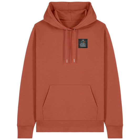 PFT Logo - dark | Hoodie | Adult | Cosy | 350gsm Medium Fit | Heritage Brown