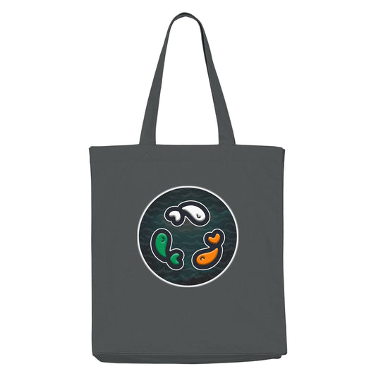 PFT Fish - Circle - Dark | Other | Adult | Tote Bag | 220gsm | Anthracite