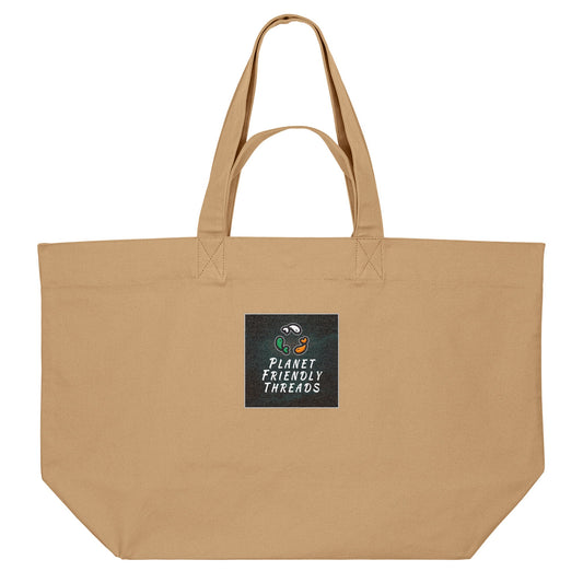 PFT Logo - dark | Other | Adult | Shopping Bag | 400gsm | Latte