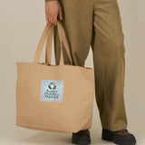PFT Logo - SSSQUARE - Light Ocean | Other | Adult | Shopping Bag | 400gsm | Latte