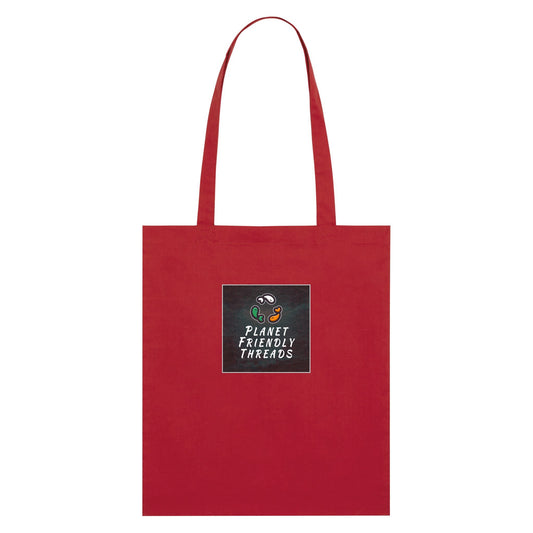 PFT Logo - dark | Other | Adult | Tote Bag | 160gsm | Red
