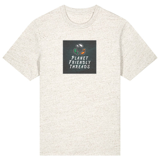 PFT Logo - dark | T-Shirt | Adult | Crewneck Short Sleeve | 215gsm Relaxed Fit | Eco-Heather