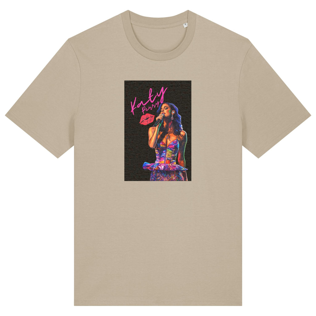 Katy Perry | T-Shirt | Adult | Crewneck Short Sleeve | 180gsm Medium Fit | Desert Dust