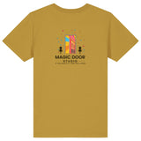 Magic Door Logo | T-Shirt | Kids | Crewneck Short Sleeve | 155gsm Medium Fit | Ochre