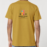 Magic Door Logo | T-Shirt | Kids | Crewneck Short Sleeve | 155gsm Medium Fit | Ochre