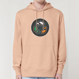 PFT Fish - Circle - Dark | Hoodie | Adult | Cosy | 350gsm Medium Fit | Fraiche Peche