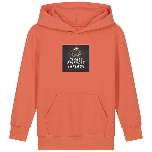 PFT Logo - dark | Hoodie | Kids | Cosy | 300gsm Medium Fit | Fiesta