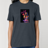 Katy Perry | T-Shirt | Adult | Crewneck Short Sleeve | 180gsm Medium Fit | India Ink Grey