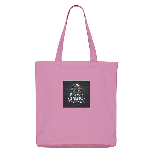 PFT Logo - dark | Other | Adult | Tote Bag | 220gsm | Bubble Pink
