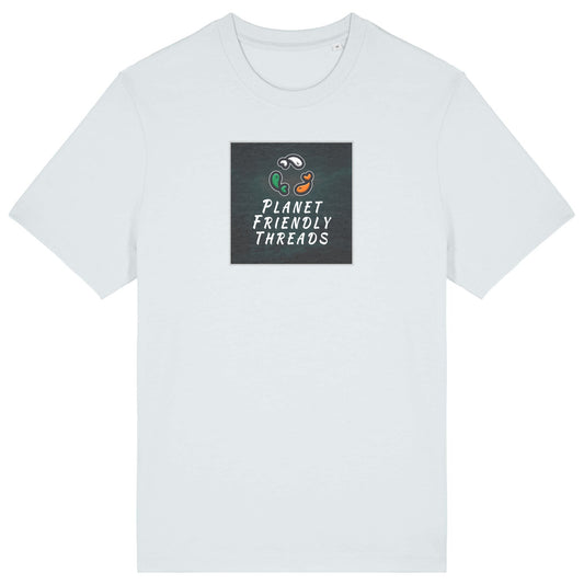 PFT Logo - dark | T-Shirt | Adult | Crewneck Short Sleeve | 215gsm Relaxed Fit | Blue Ice
