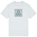 PFT Logo - SSSQUARE - Light Ocean | T-Shirt | Adult | Crewneck Short Sleeve | 215gsm Relaxed Fit | Blue Ice