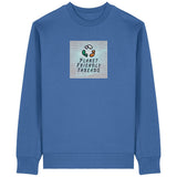 PFT Logo - SSSQUARE - Light Ocean | Jumper | Adult | Crewneck | 350gsm Medium Fit | Mindful Blue