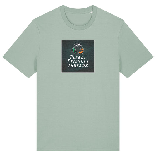 PFT Logo - dark | T-Shirt | Adult | Crewneck Short Sleeve | 180gsm Medium Fit | Aloe