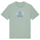 PFT Logo - SSSQUARE - Light Ocean | T-Shirt | Adult | Crewneck Short Sleeve | 180gsm Medium Fit | Aloe