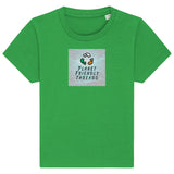 PFT Logo - SSSQUARE - Light Ocean | T-Shirt | Baby | Crewneck Short Sleeve | 155gsm Medium Fit | Fresh Green