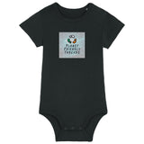 PFT Logo - SSSQUARE - Light Ocean | Other | Baby | Onesie | 210gsm Fitted | Black