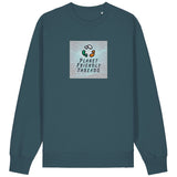 PFT Logo - SSSQUARE - Light Ocean | Jumper | Adult | Crewneck | 350gsm Medium Fit | Stargazer